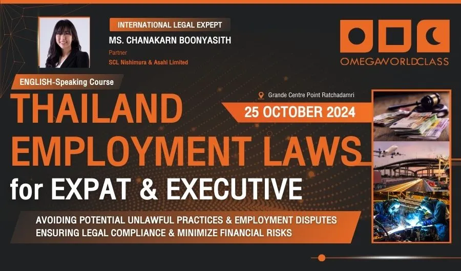 THAILAND EMPLOYMENT LAWS for EXPAT & EXECUTIVE