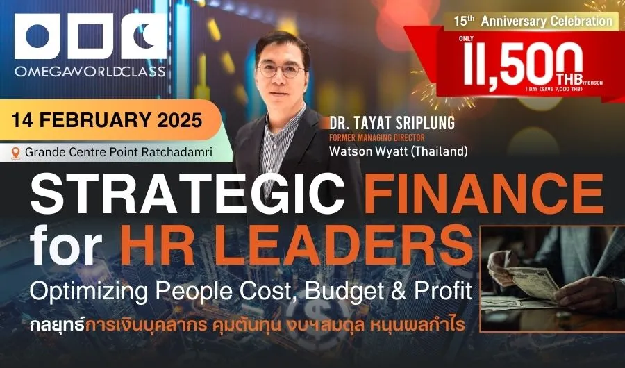 STRATEGIC FINANCE for HR LEADERS